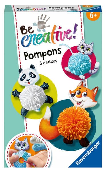 Ravensburger - Be creative - Pompon Animals