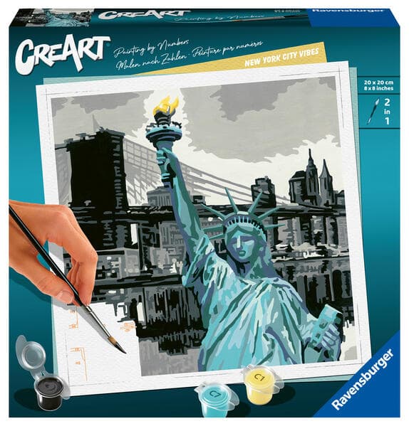 Ravensburger Malen nach Zahlen 28998 - New York City Vibes - ab 12 Jahren