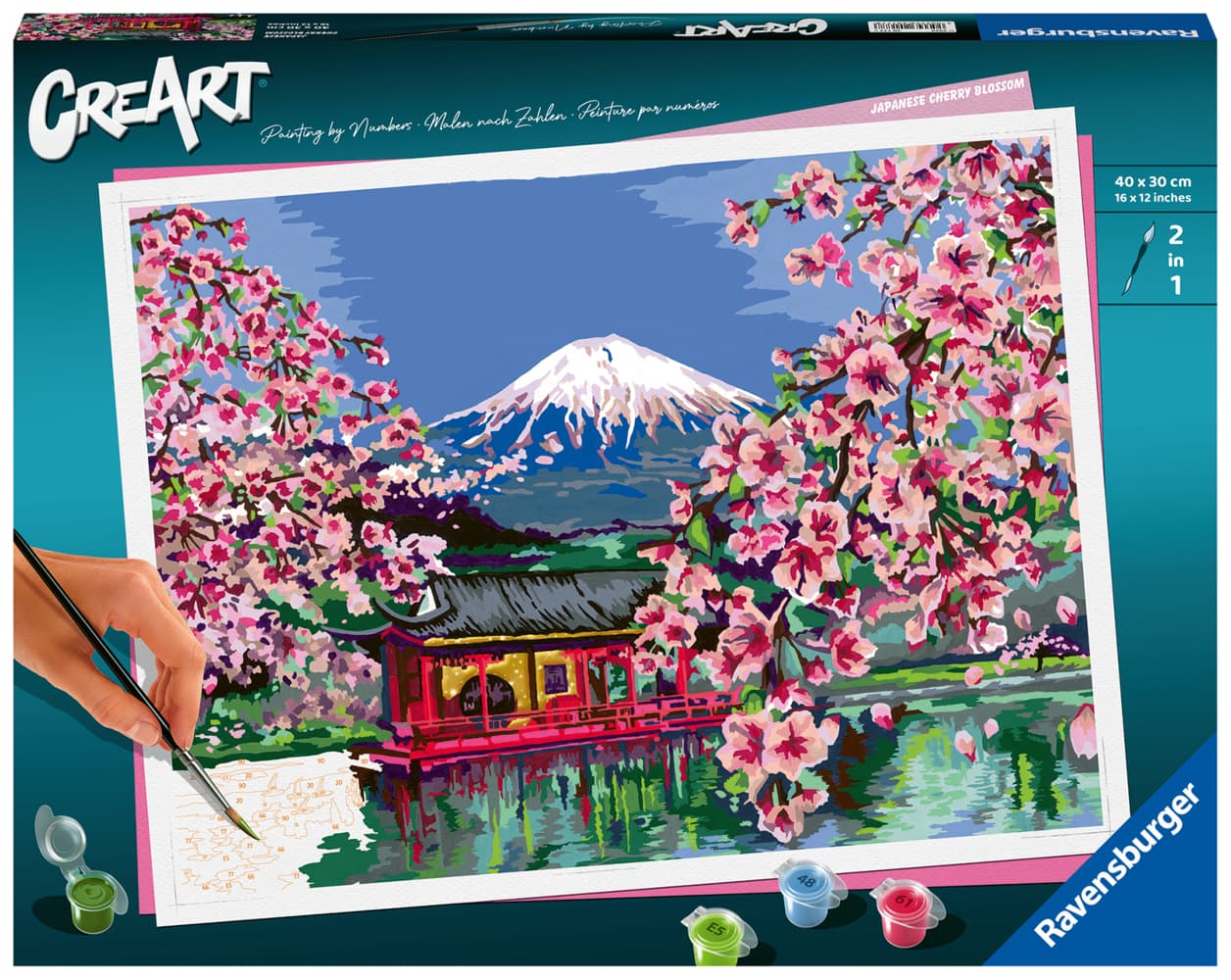 Ravensburger - Malen nach Zahlen - Japanische Kirschblüte