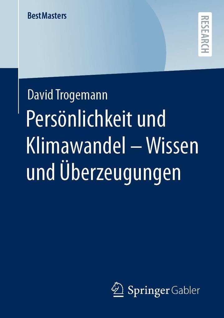 Persönlichkeit und Klimawandel - Wissen und Überzeugungen