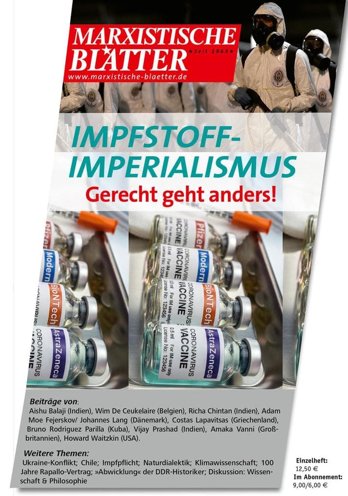Impfstoff-Imperialismus - Gerecht geht anders!