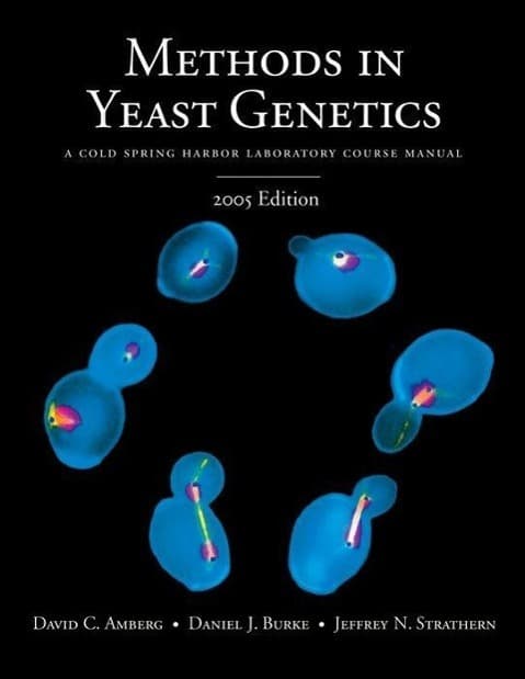 Methods in Yeast Genetics