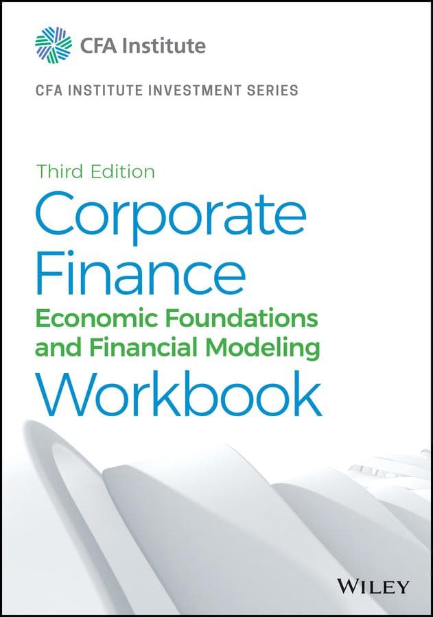 Corporate Finance Workbook