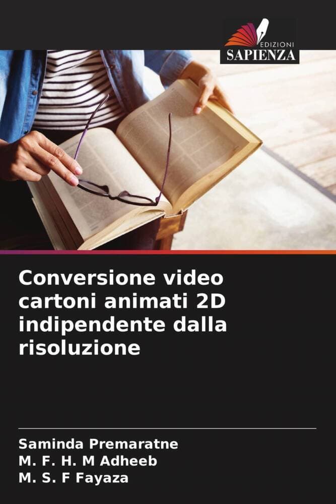 Conversione video cartoni animati 2D indipendente dalla risoluzione