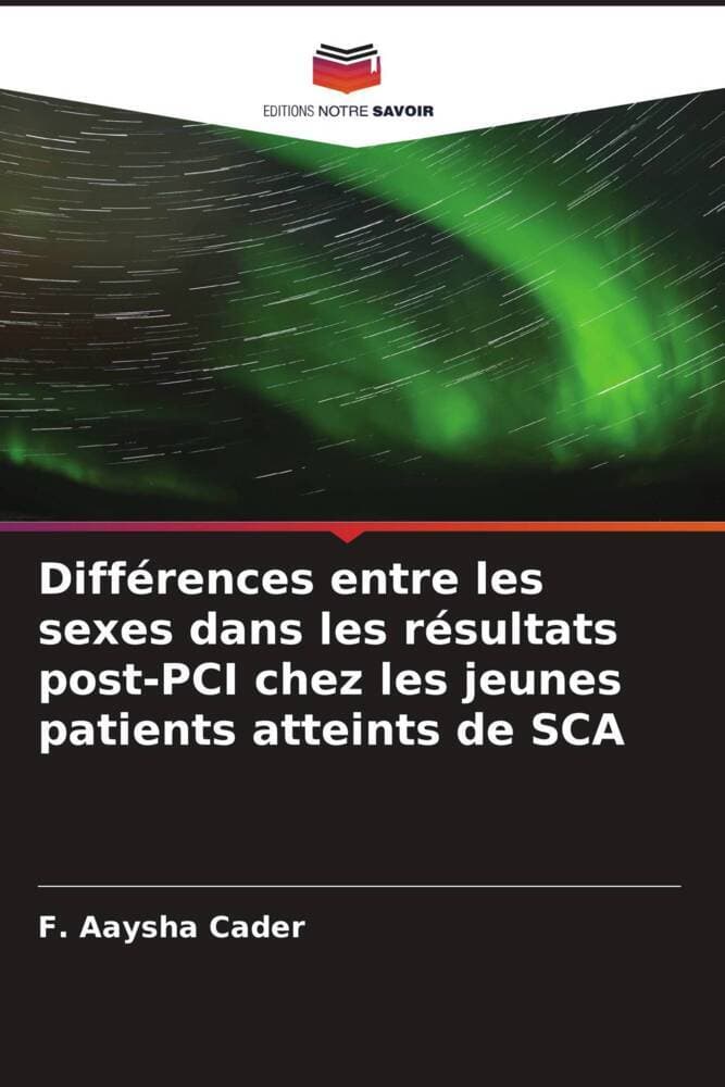 Différences entre les sexes dans les résultats post-PCI chez les jeunes patients atteints de SCA