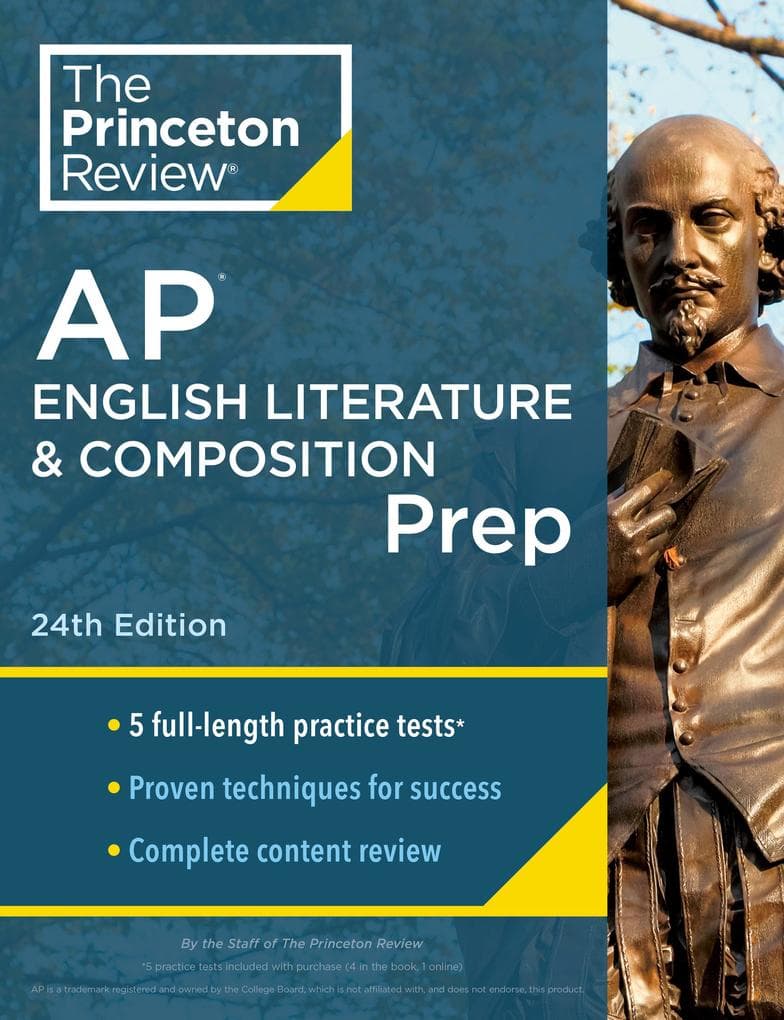 Princeton Review AP English Literature & Composition Prep, 24th Edition