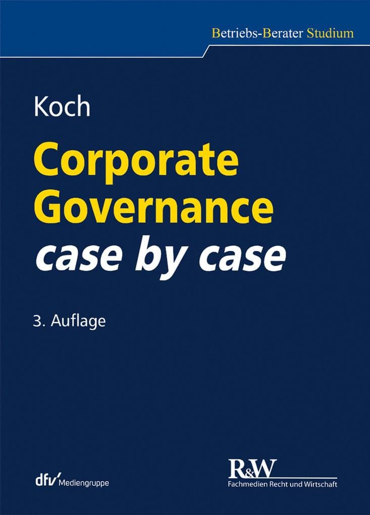 Corporate Governance case by case