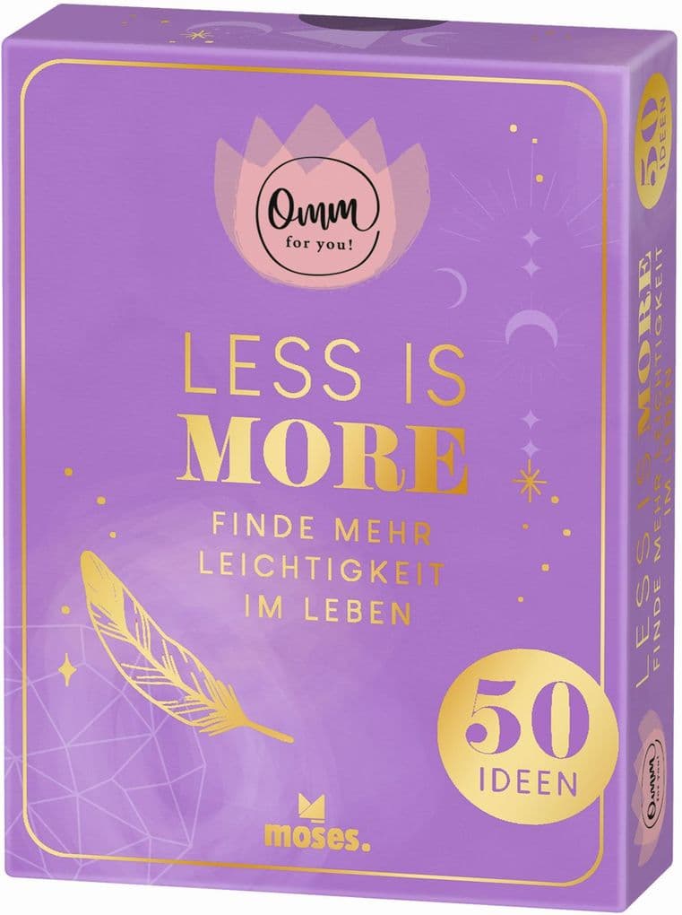 Omm for you Less is more