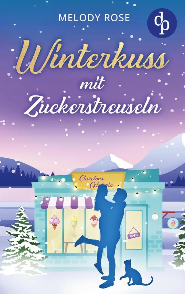Winterkuss mit Zuckerstreuseln