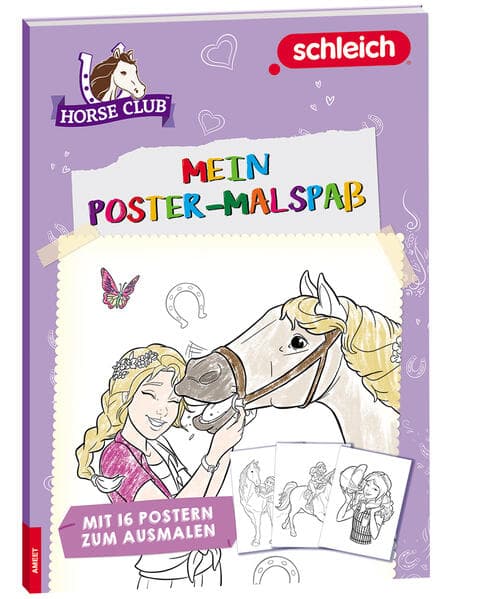 schleich® Horse Club(TM) - Mein Poster-Malspaß