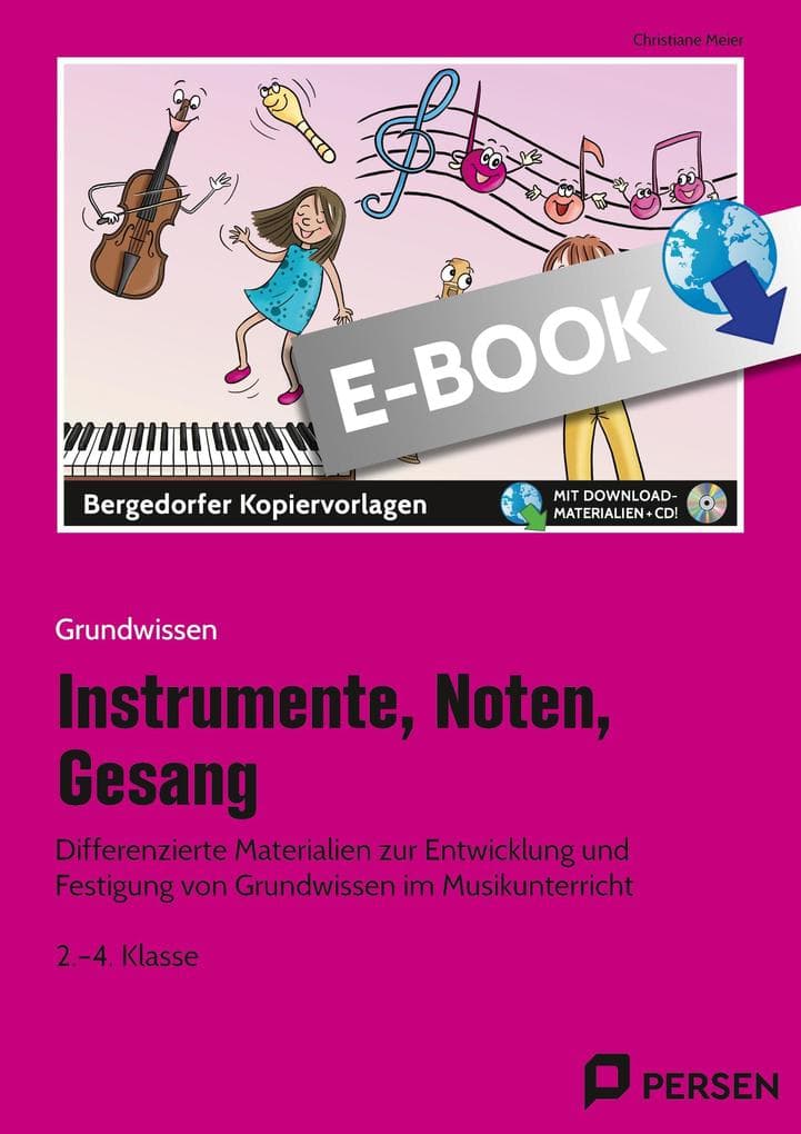 Instrumente, Noten, Gesang