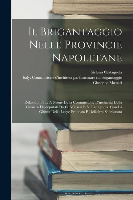 Il Brigantaggio Nelle Provincie Napoletane: Relazioni Fatte A Nome Della Commissione D'inchiesta Della Camera De'deputati Da G. Massari E S. Castagnol
