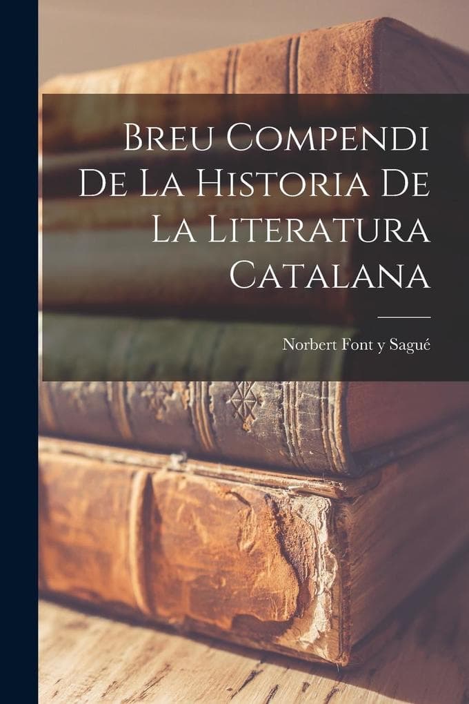 Breu Compendi de la Historia de la Literatura Catalana