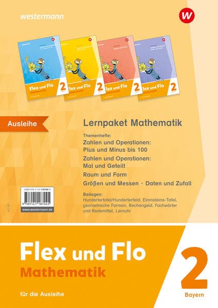Flex und Flo 2. Lernpaket Mathematik: Für die Ausleihe. Für Bayern
