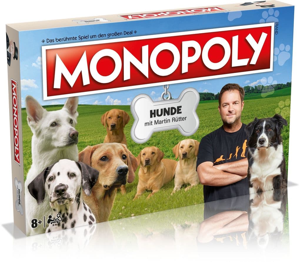 Winning Moves - Monopoly - Hunde mit Martin Rütter