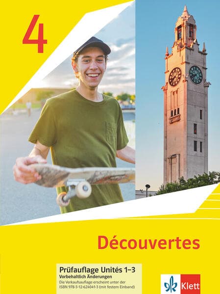 Découvertes 4. Ausgabe 1. oder 2. Fremdsprache. Schulbuch Hardcover 4. Lernjahr