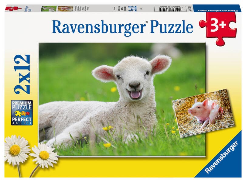Ravensburger - Unsere Bauernhoftiere, 12 Teile