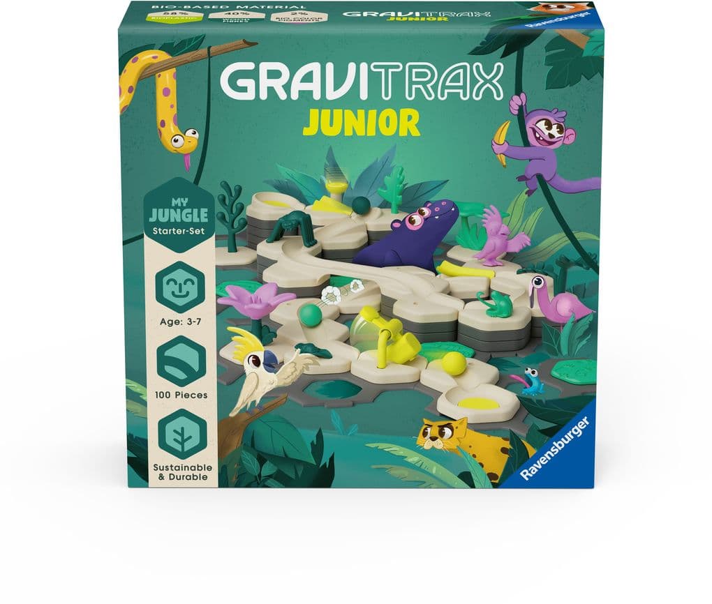 Ravensburger - GraviTrax Junior Starter-Set L Jungle