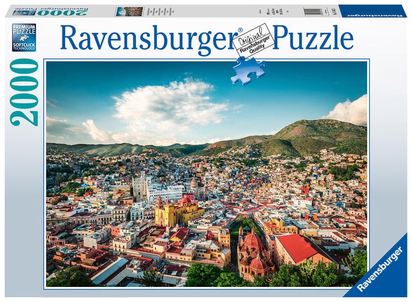Ravensburger Puzzle 17442 Kolonialstadt Guanajuato in Mexiko - 2000 Teile Puzzle für Erwachsene und Kinder ab 14 Jahren