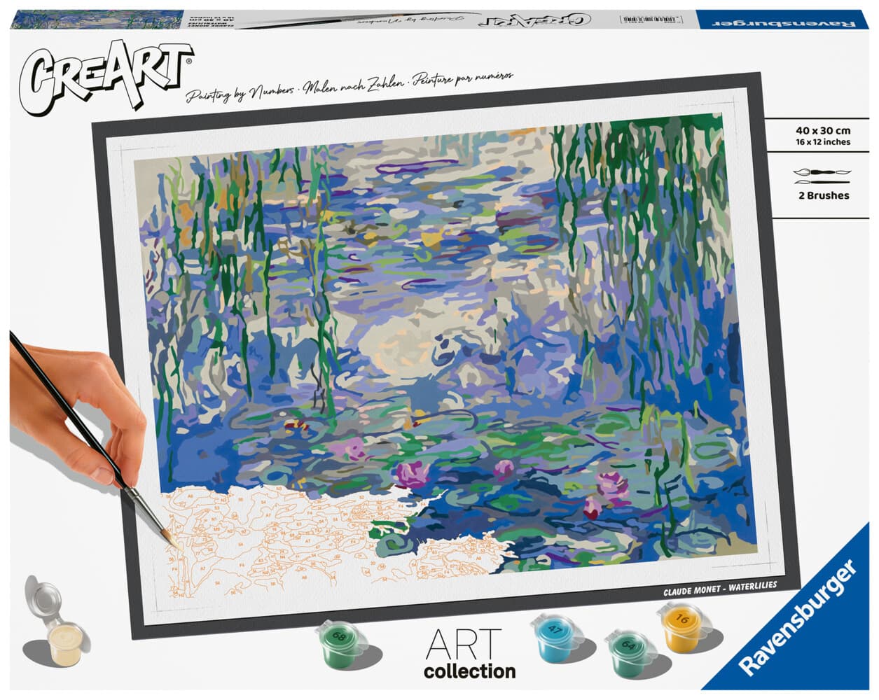 Ravensburger - ART Collection: Waterlilies Monet