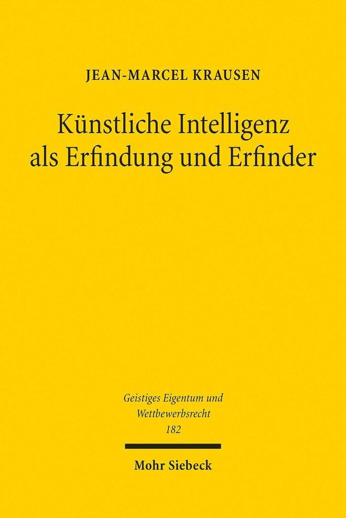 Künstliche Intelligenz als Erfindung und Erfinder