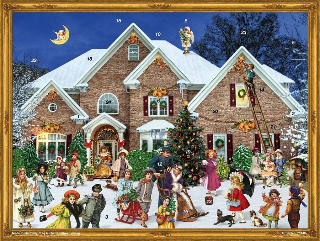 Adventskalender "Viktorianisches Haus"