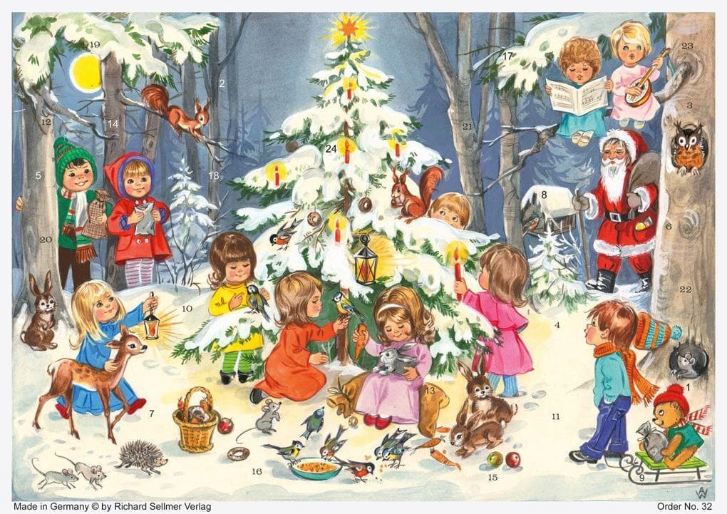 Adventskalender "Spiel und Spass am Weihnachtsbaum"