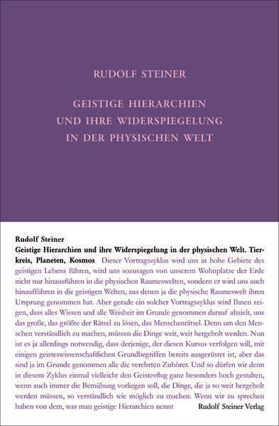 Geistige Hierarchien und ihre Widerspiegelung in der physischen Welt