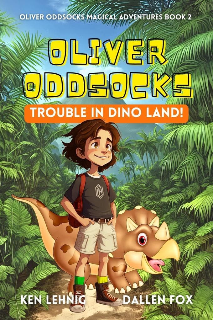 Oliver Oddsocks Trouble in Dino Land! (Oliver Oddsocks Magical Adventures, #2)