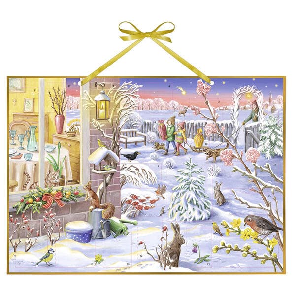 Adventskalender 'Blüten im Schnee'