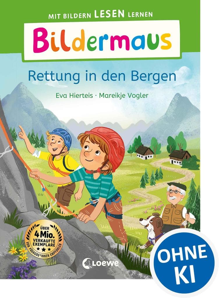 Bildermaus - Rettung in den Bergen