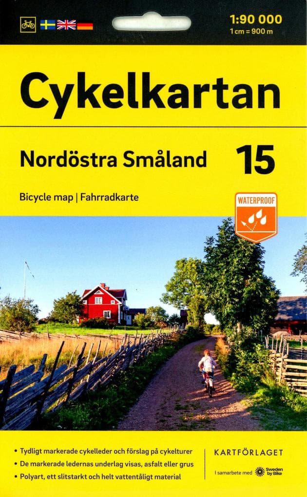 Cykelkartan Blad 15 Nordöstra Småland 1:90000