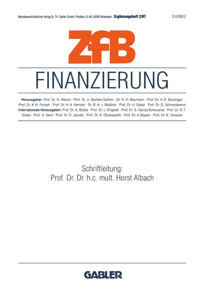 Finanzierung