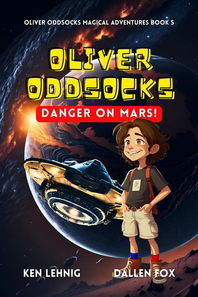 Oliver Oddsocks Danger On Mars! (Oliver Oddsocks Magical Adventures, #5)