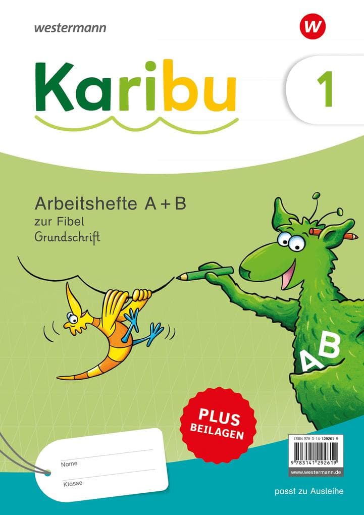 Karibu. Paket Arbeitshefte 1 (Teil A und B) Grundschrift zur Fibel Ausleihe