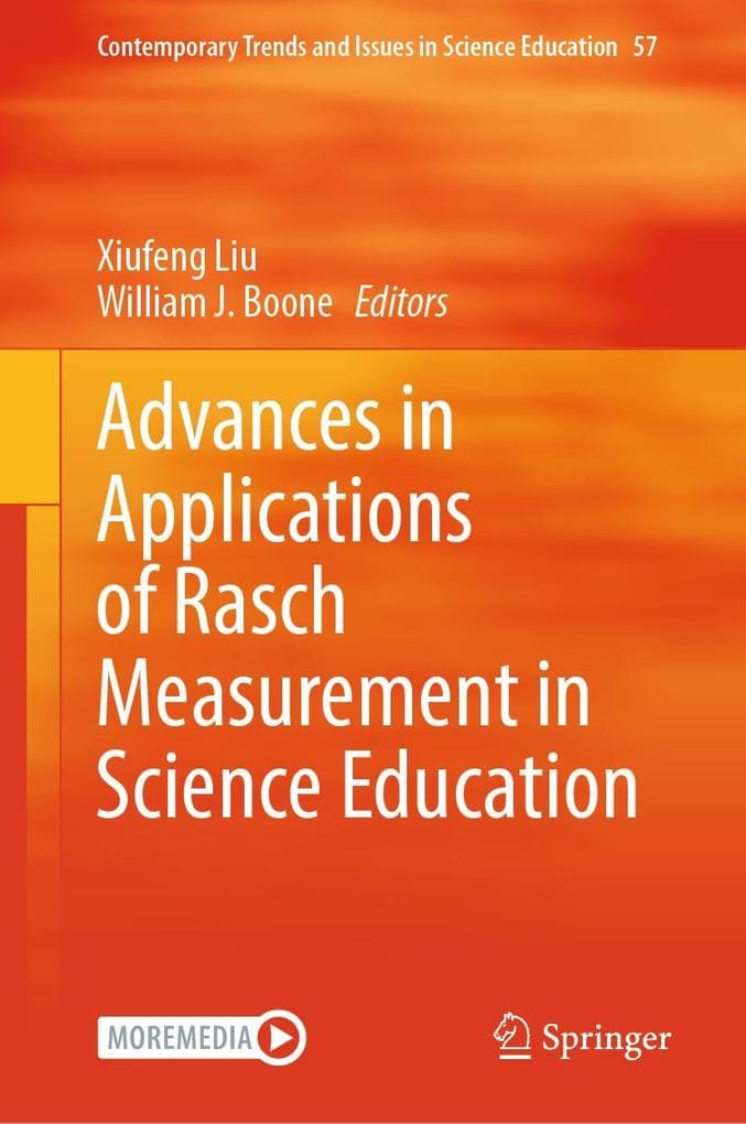 Advances in Applications of Rasch Measurement in Science Education