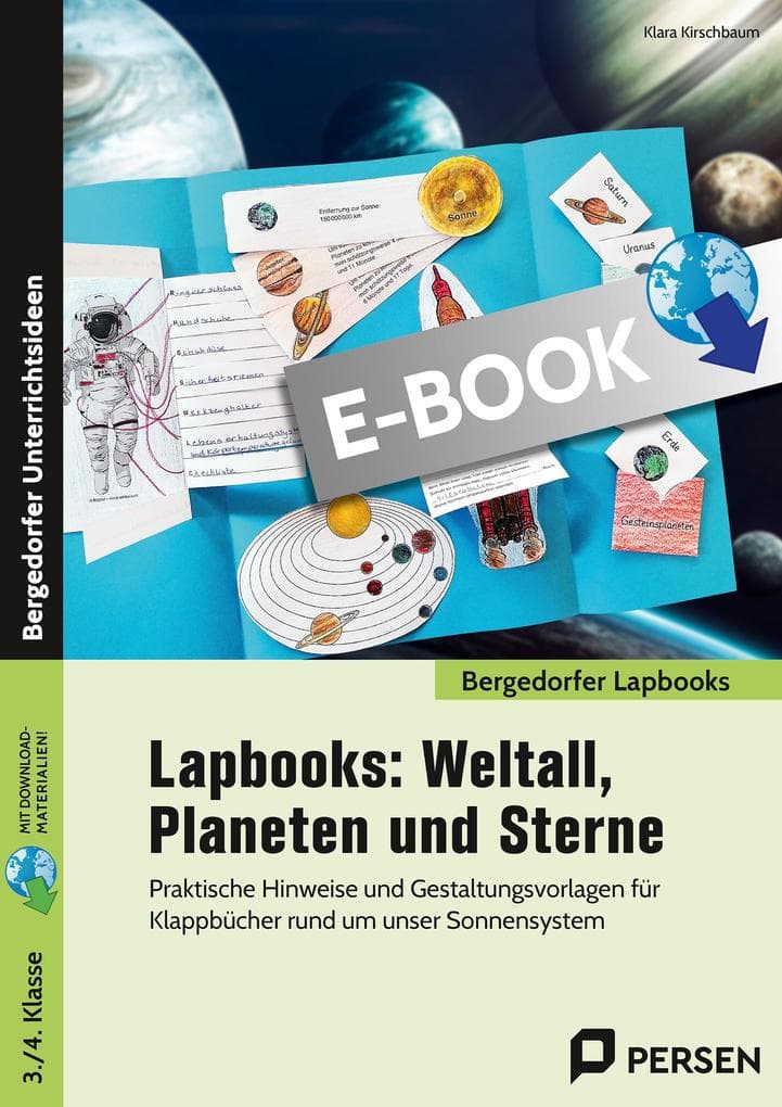 Lapbooks: Weltall, Planeten und Sterne - 3./4. Kl.