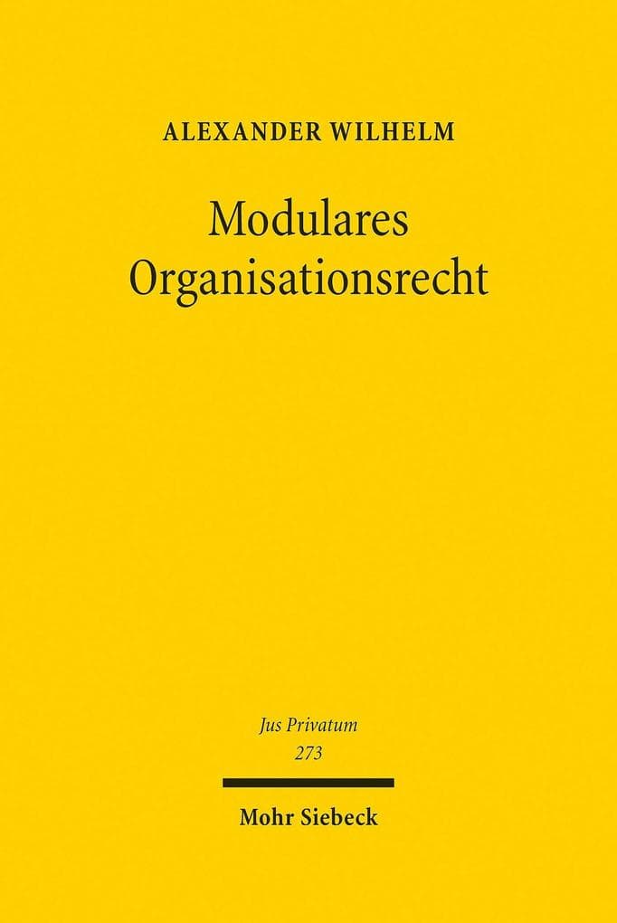 Modulares Organisationsrecht