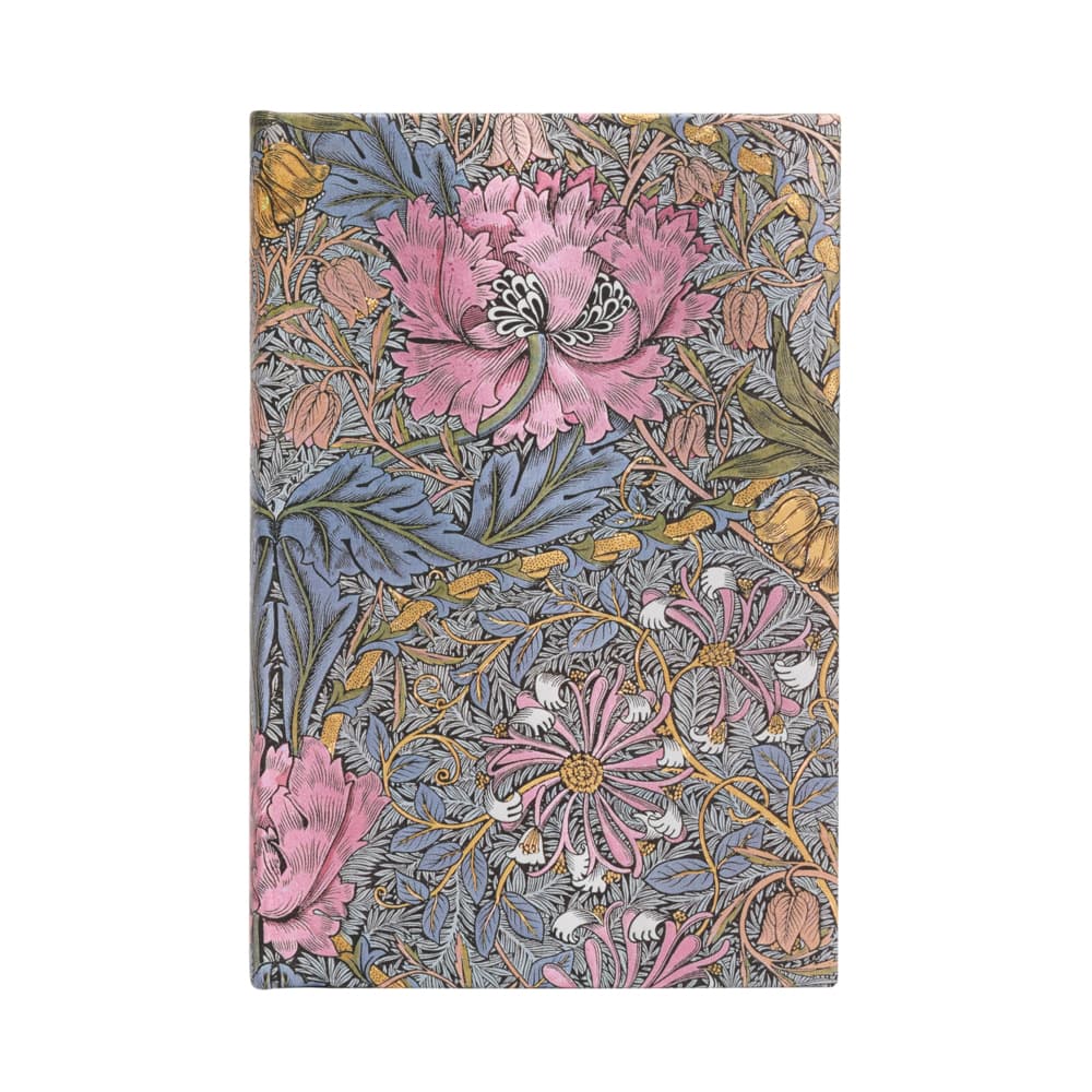 Morris Pink Honeysuckle (William Morris) Mini Lined Hardcover Journal