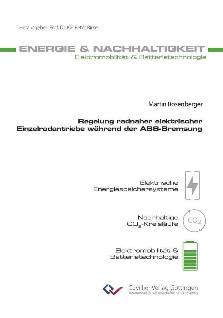 Regelung radnaher elektrischer Einzelradantriebe während der ABS-Bremsung
