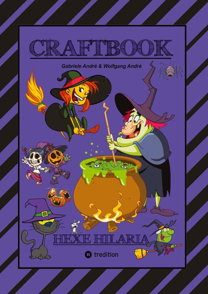 CRAFTBOOK 100 TOLLE MOTIVE - KREATIV LERNEN - HEXENSPIEL JINX - EINFACH VERHEXT - ZEICHNEN - MALEN - BASTELN - SPASS
