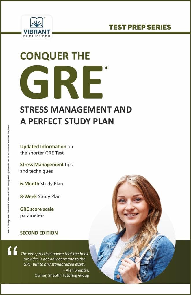Conquer the GRE®: Stress Management and a Perfect Study Plan (Test Prep Series)