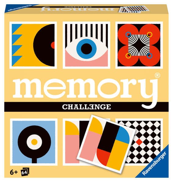 Challenge memory® Verrückte Muster - Gesellschaftsspiel & Brettspiel ab 6 Jahre