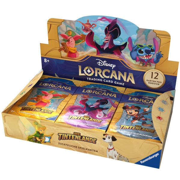 Disney Lorcana: Die Tintenlande - Display mit 24 Booster Packs (Deutsch)