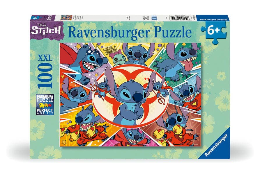 Kinderpuzzle 100 XXL Teile - Disney Stitch - In meiner Welt