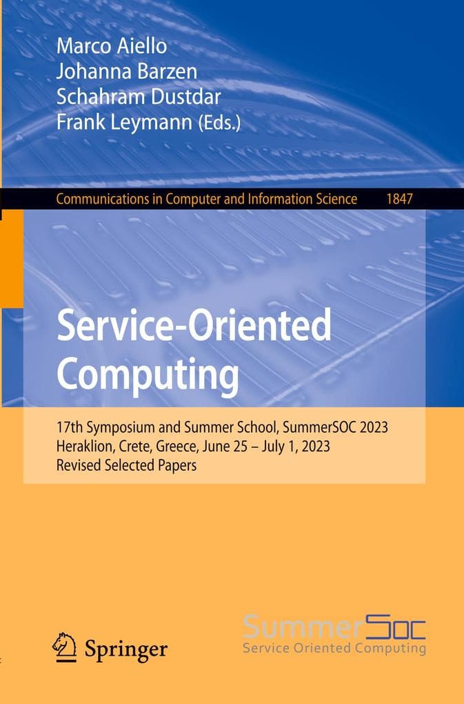 Service-Oriented Computing
