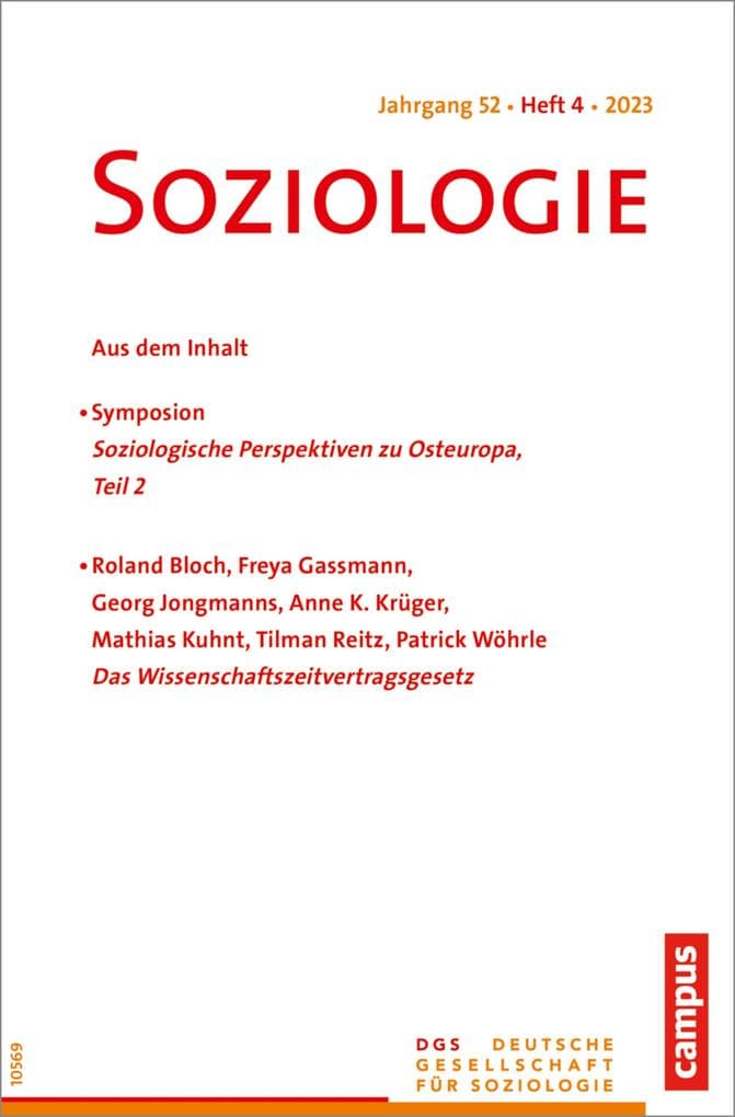 Soziologie 04/2023