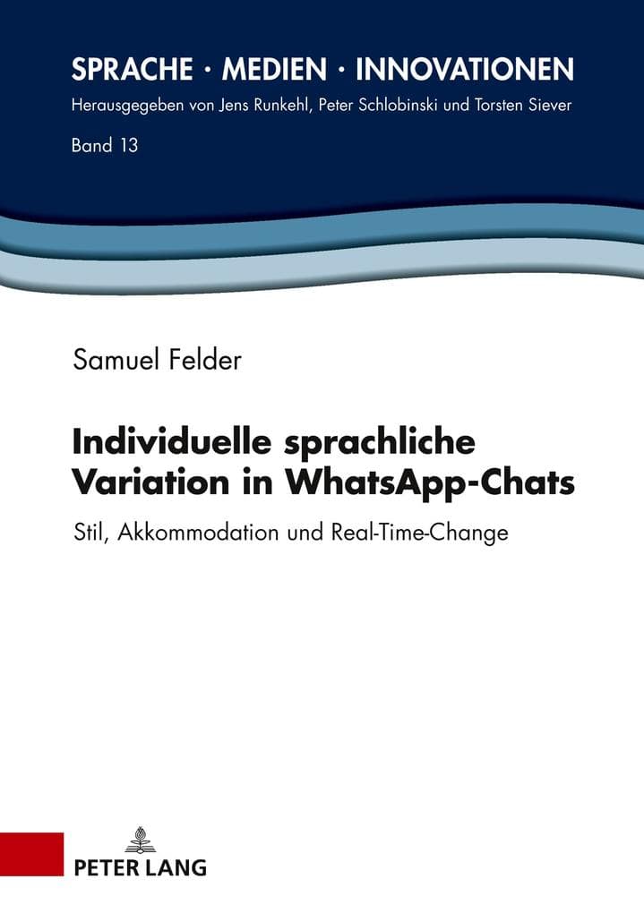 Individuelle sprachliche Variation in WhatsApp-Chats