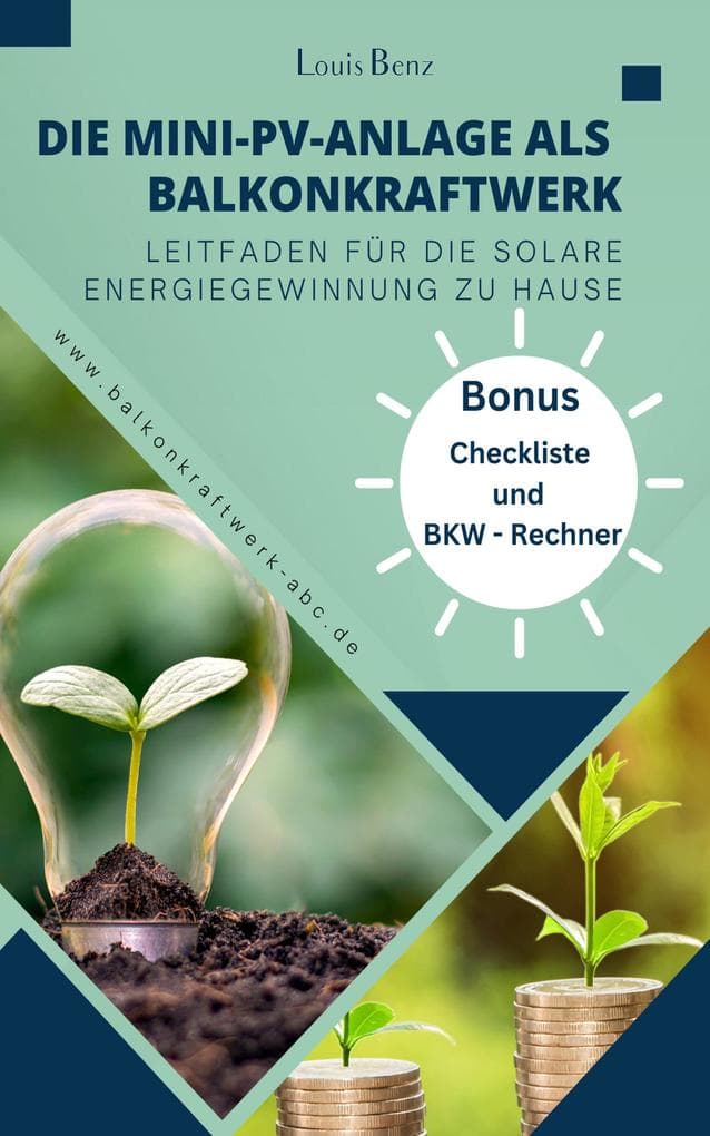 Die Mini-PV-Anlage als Balkonkraftwerk