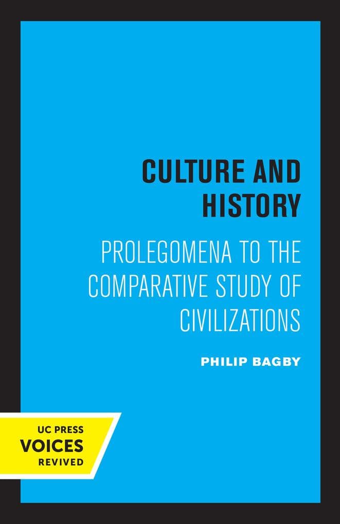 Culture and History